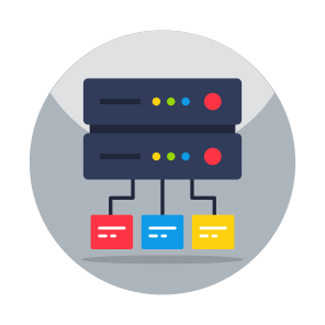 Server Network, Server Connection, Dataservers, Database, Db, icon