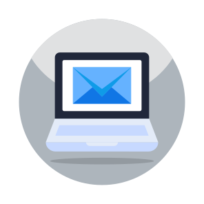 Online Mail, Email, Correspondence, Electronic Mail, Mail Communication icon