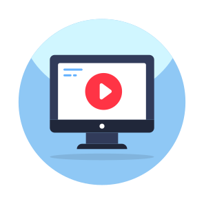Online Video, Internet Video, Video Streaming, Play Video, Video Tutorials icon
