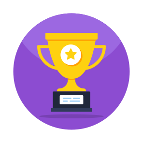 Star Trophy, Triumph, Award, Reward, Achievement icon