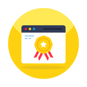 Web Award, Web Reward, Awarded Website, Best Website, Best Webpage icon