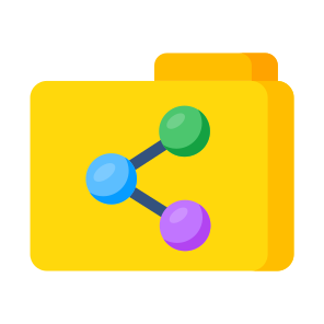 Share Folder, Folder Transfer, Share Document, Share Doc, Share Archive icon