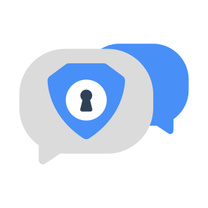 Secure Chat, Secure Message, Encrypted Chat, Encrypted Message, Secure Text icon