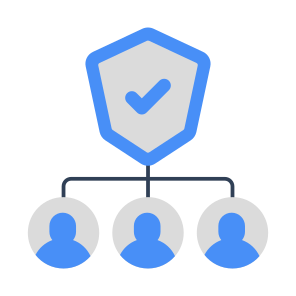 Team Security, Team Protection, Secure Team, Group Security, Group Protection icon