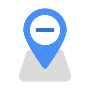 Remove Location, Placeholder, Location Pin, Direction Pin, Gps icon