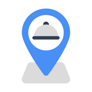 Restaurant Location, Cafe Location, Direction, Gps, Navigation, icon