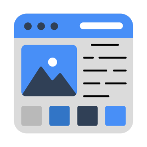 Web Landscape, Web Picture, Web Gallery, Web Photo, Landscape Website, icon