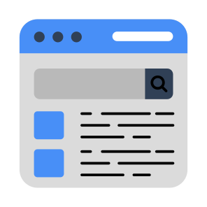 Www, World Wide Web, Search Box, Web Browser, Web Network icon