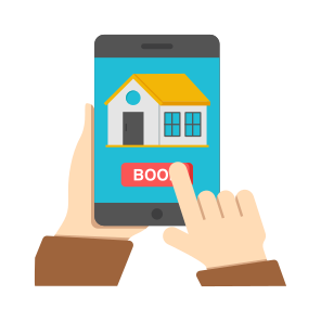 Online Property, Online House, Mobile Home Booking, Online Real Estate, Real Estate App icon