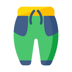 Sports Shorts, Sports Nicker, Menswear, Attire, Apparel icon