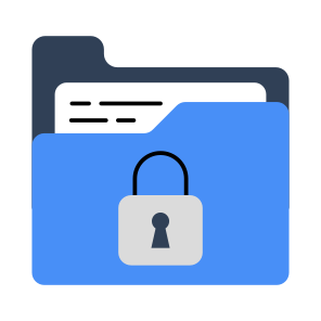 Locked Folder, Folder Protection, Secure Folder, Secure Document, Secure Doc icon