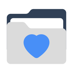 Love Folder, Document, Doc, Archive, Binder icon
