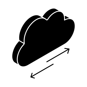 Cloud Data Transfer, Data Exchange, Data Transmission, Data Sync, Data Synchronization, icon