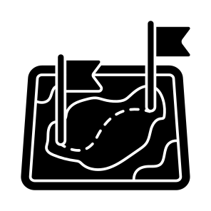 Map, Location, Direction, Gps, Navigation, Geolocation, Icon, Vector, Flat, icon