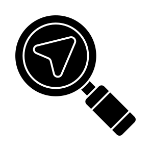 Search Location, Search Direction, Navigation, Geolocation, Gps icon