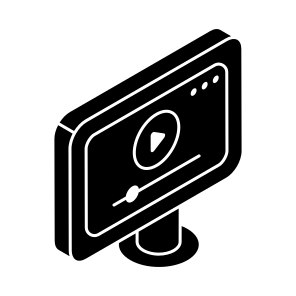 Online Video, Video Streaming, Play Videos, Internet Video, Media icon