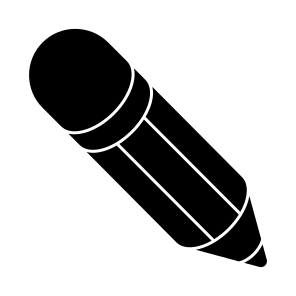 Pencil, Writing Tool, Stationery, Edit Tool, Office Supplies icon