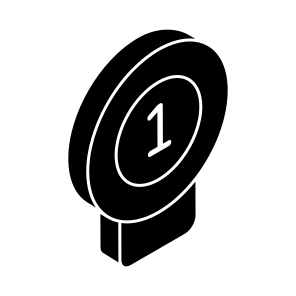 Position Badge, Quality Badge, Ranking Badge, Achievement, Ribbon Badge, icon