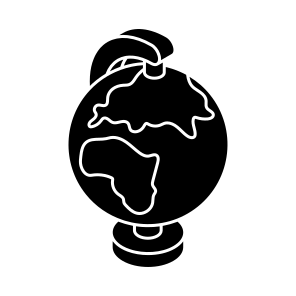 Table Globe, Map, Sphere, Desk Globe, Geography icon