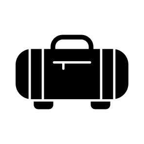 Gym Bag, Duffle Bag, Baggage, Carryall, Handbag icon