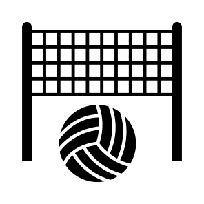 Volleyball Goal, Volleyball Net, Volleyball Game, Sport Net, Sports Goal, icon