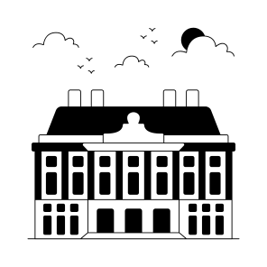 Landmark, Monument, Building, Architecture, Amalienborg Palace icon