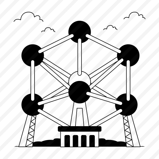 Landmark, Monument, Building, Architecture, Atomium preview