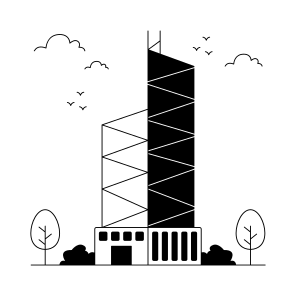 Landmark, Monument, Building, Architecture, Bank Of China Tower icon