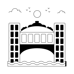 Landmark, Monument, Building, Architecture, Bridge Of Sighs icon