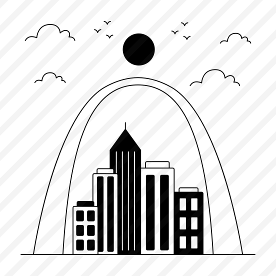 Landmark, Monument, Building, Architecture, Gateway Arch St Louis preview