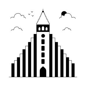 Landmark, Monument, Building, Architecture, Hallgrim Church icon