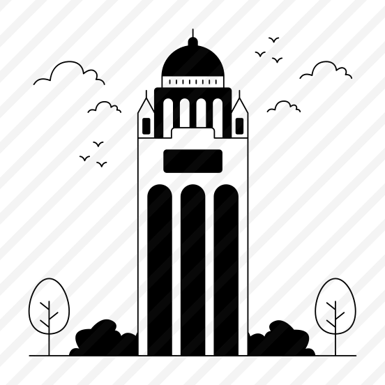 Landmark, Monument, Building, Architecture, Hoover Tower preview