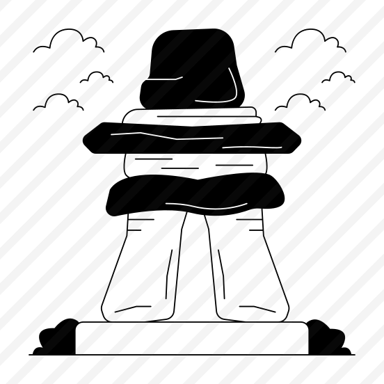 Landmark, Monument, Building, Architecture, Inukshuk preview
