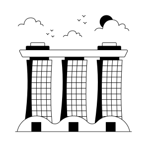 Landmark, Monument, Building, Architecture, Marina Bay Sands Casino icon