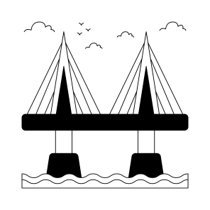 Landmark, Monument, Building, Architecture, Millau Bridge icon