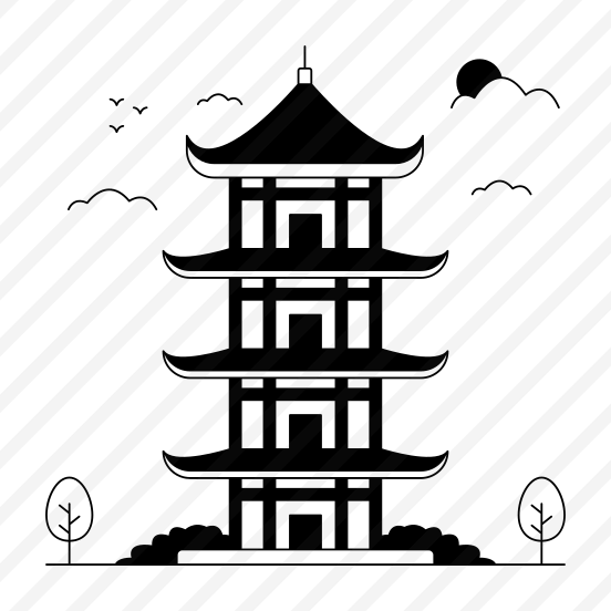 Landmark, Monument, Building, Architecture, Mt Fuji Temple preview