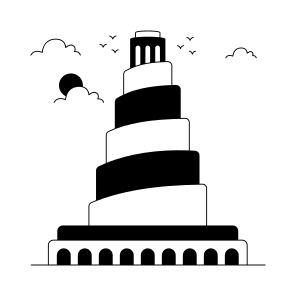 Landmark, Monument, Building, Architecture, Samarra In Iraq icon