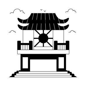 Landmark, Monument, Building, Architecture, Temple Of Literature icon