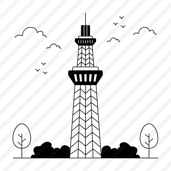 Landmark, Monument, Building, Architecture, Tokyo Skytree preview