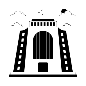 Landmark, Monument, Building, Architecture, Voortrekker Monument icon