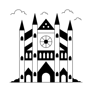 Landmark, Monument, Building, Architecture, Westminster Abbey icon