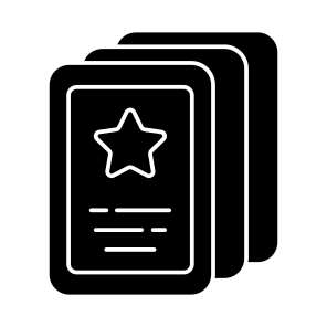 Star Cards, Playcards, Membership Cards, Vip Cards, Game Cards icon