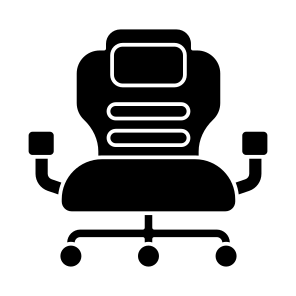 Swivel Chair, Seat, Armchair, Furniture, Sette icon