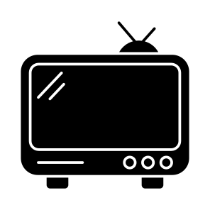 Tv, Television, Electronic, Appliance, Household Accessory icon