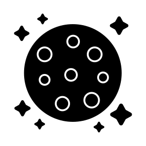 Night, Nighttime, Weather Forecast, Full Moon, Meteorology icon