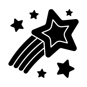 Star, Shining Star, Nighttime, Falling Star, Meteorology, icon