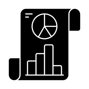 Business Report, Data Analytics, Infographic, Statistics, Financial Report icon