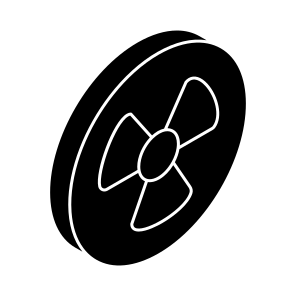 Radioactive Signs, Radioactive Symbol, Nuclear Sign, Nuclear Symbol, Radioactive Caution icon