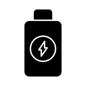 Mobile Battery, Rechargeable Battery, Electric Battery, Energy Accumulator, Battery Status, icon