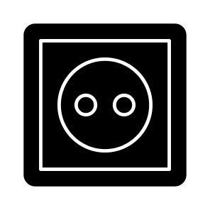 Receptacle, Outlet, Socket, Switchboard, Electric Switch Connector icon